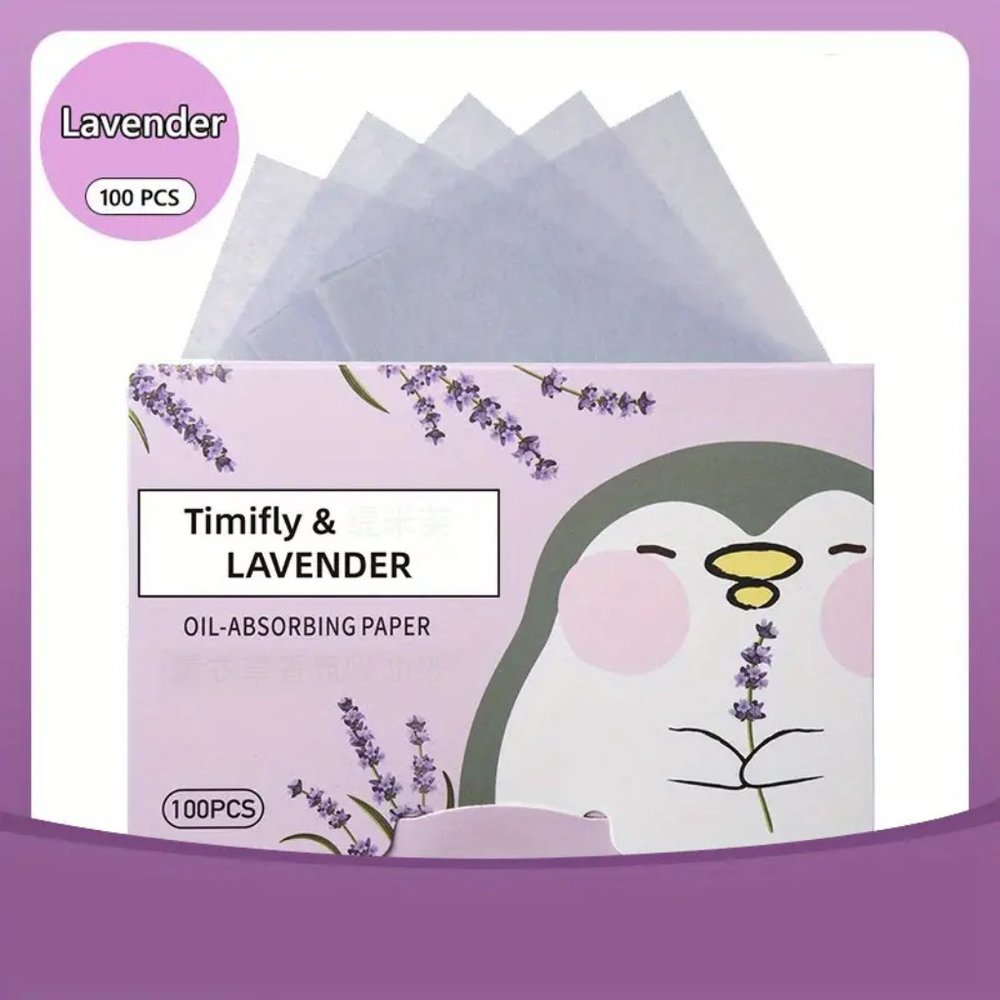 Lavender blotting paper
